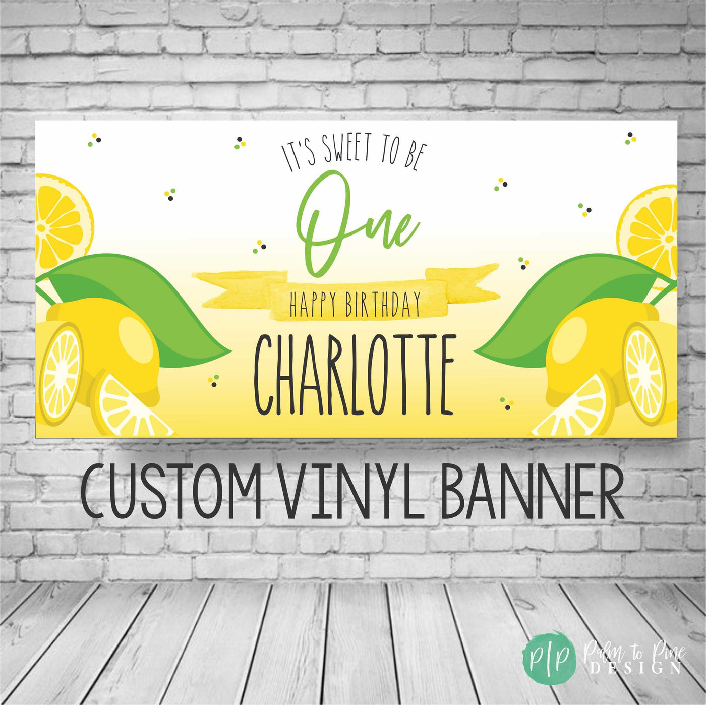 Lemon Birthday Banner, lemon birthday decor, Lemon Banner, quarantine birthday, yard banner, birthday banner for yard, lemonade birthday