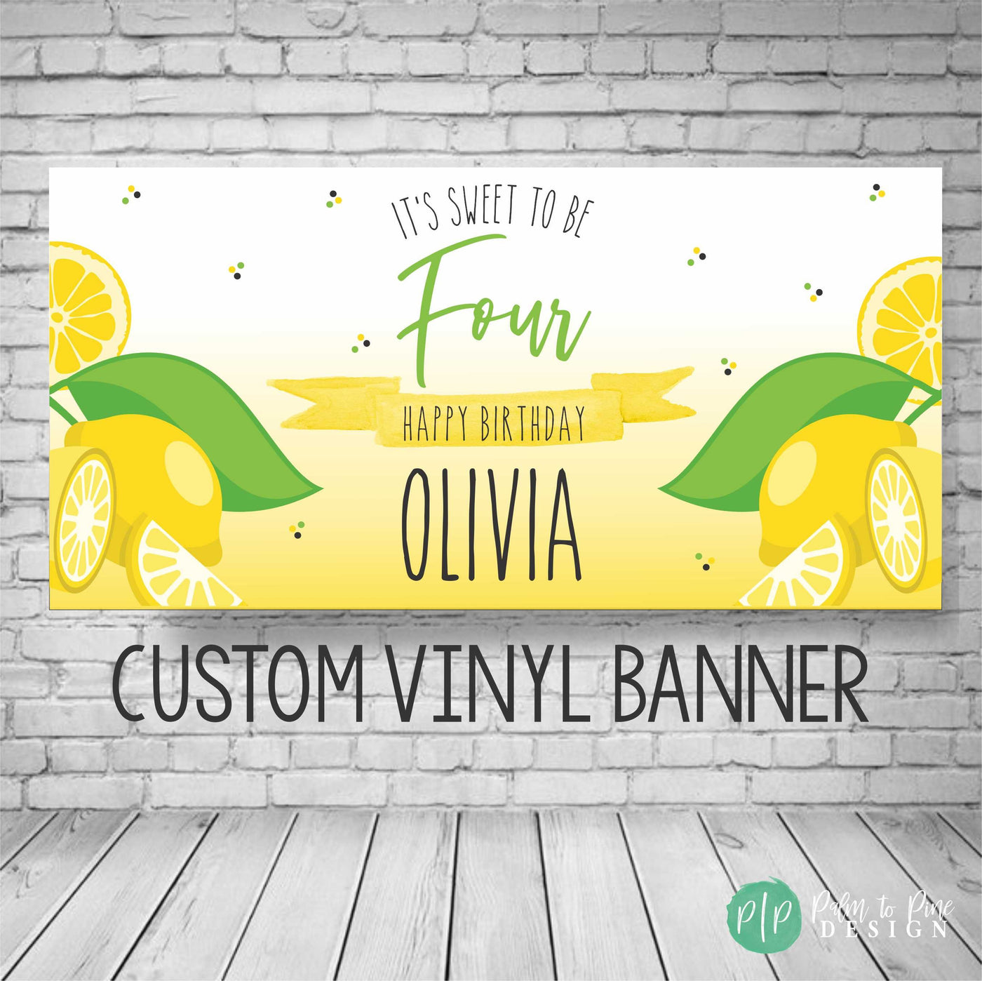 Lemon Birthday Banner, lemon birthday decor, Lemon Banner, quarantine birthday, yard banner, birthday banner for yard, lemonade birthday