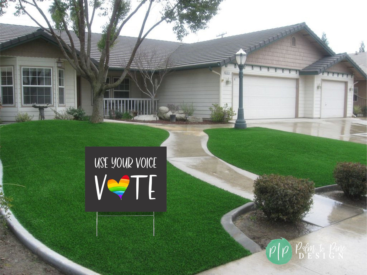 Rainbow vote sign, Gay Pride yard sign, LGBTQ Vote, Election yard sign, Vote yard sign, Political yard sign, Rally sign, Pride yard sign