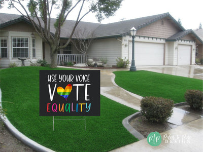 Equality Yard Sign