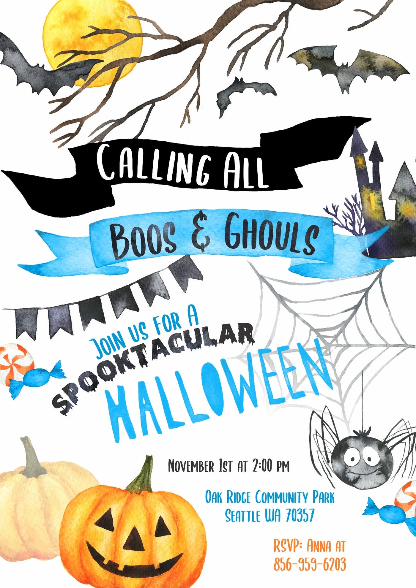 Halloween Party Invite