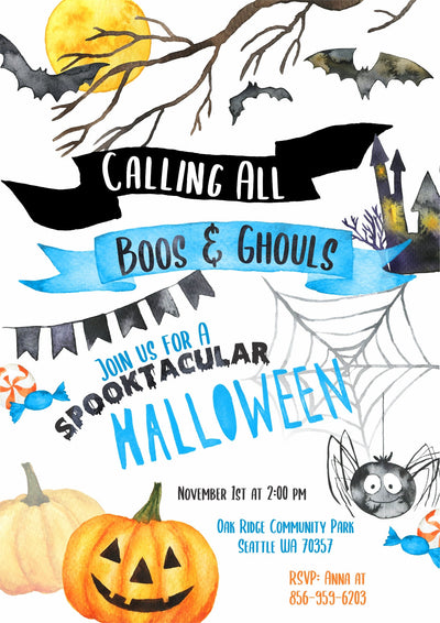 Halloween Party Invite