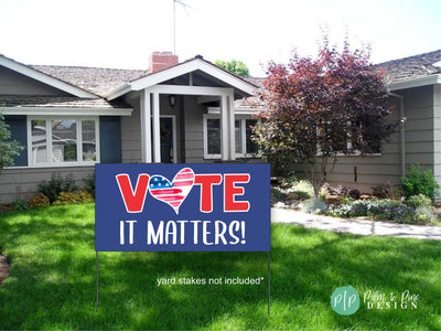 Vote yard sign, Vote Banner, Political Banner, Vote Yard Sign 2020, Vote Flag for Yard, Political Yard Sign Vote, Vote Banner, American Flag