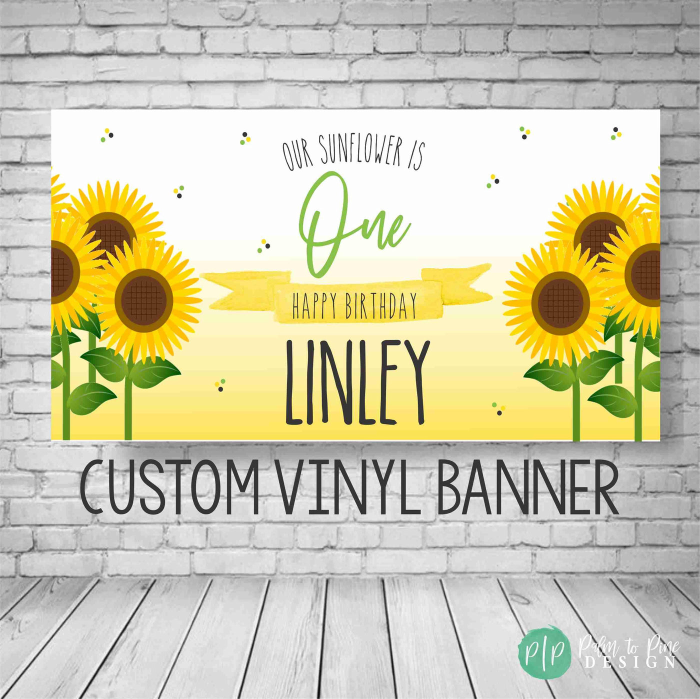 Sunflower Birthday Banner, Sun flower Birthday Party, Sunflower Birthday Backdrop, Sunflower banner, Sunflower Party Decoration, Sun flower