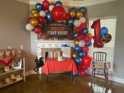 Cowboy Birthday Banner, Cowboy Party Decor, Cowgirl Birthday, Western Birthday Banner, Birthday Banner, My First Rodeo, My Second Rodeo, Boy