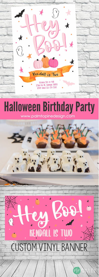 Halloween Birthday Banner