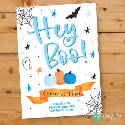 Halloween Birthday Invite