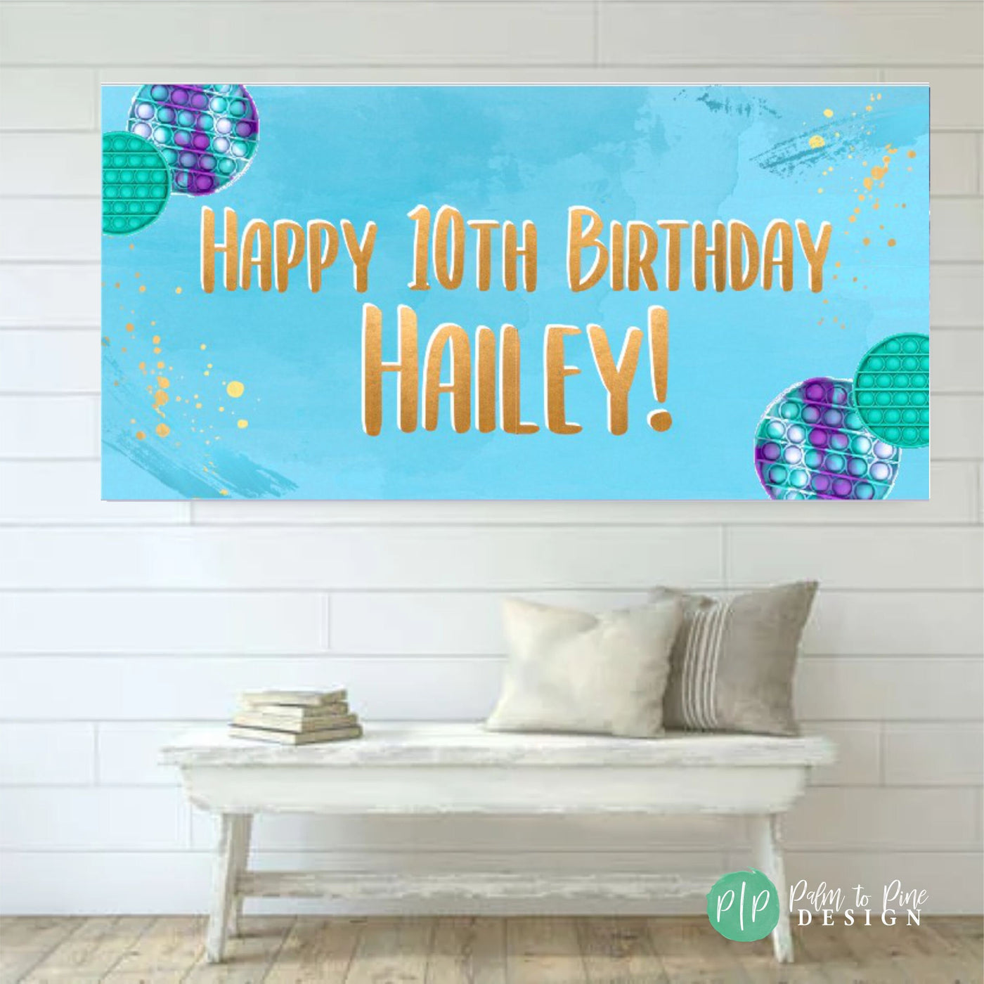 Pop It Birthday Banner, Pop It Birthday Party, Pop It Birthday Backdrop, Pop It banner, Pop It Party Decoration, Pop It Photo Backdrop