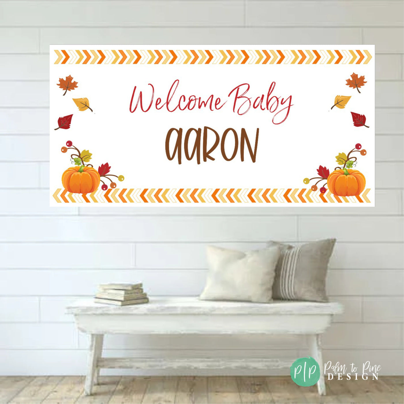 Fall Birthday Banner