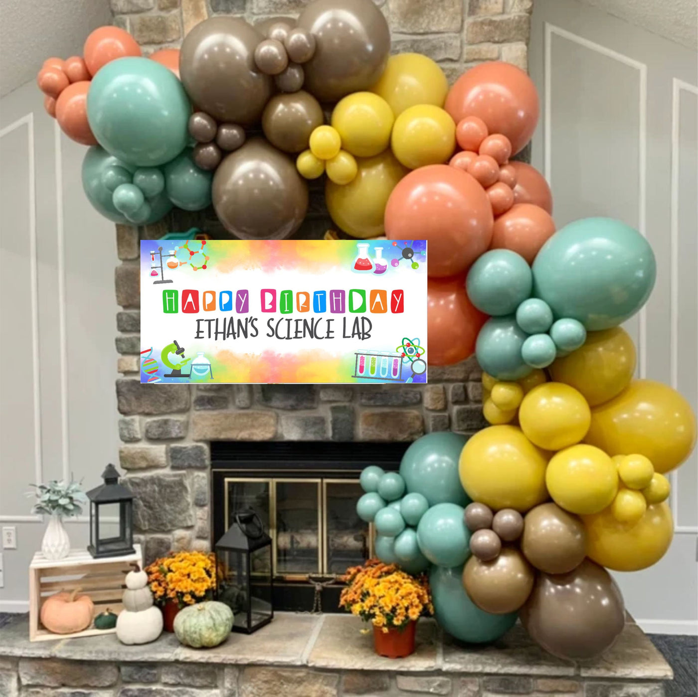 Science Lab Birthday Backdrop, Science Birthday, Science Birthday Backdrop, Science Decorations, Science Party Decor, Science Photo Backdrop