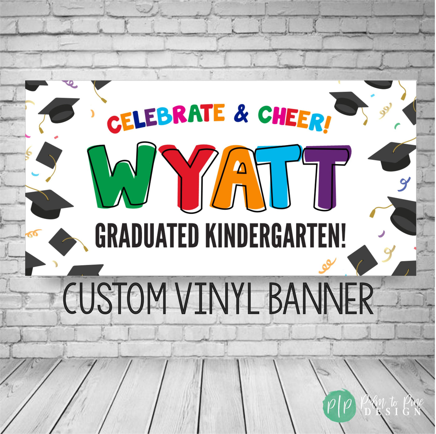 Elementary Graduation Banner, Graduation Decor, Graduation Printable Backdrop, Graduation sign for yard, Vinyl Banner, Elementary grad sign