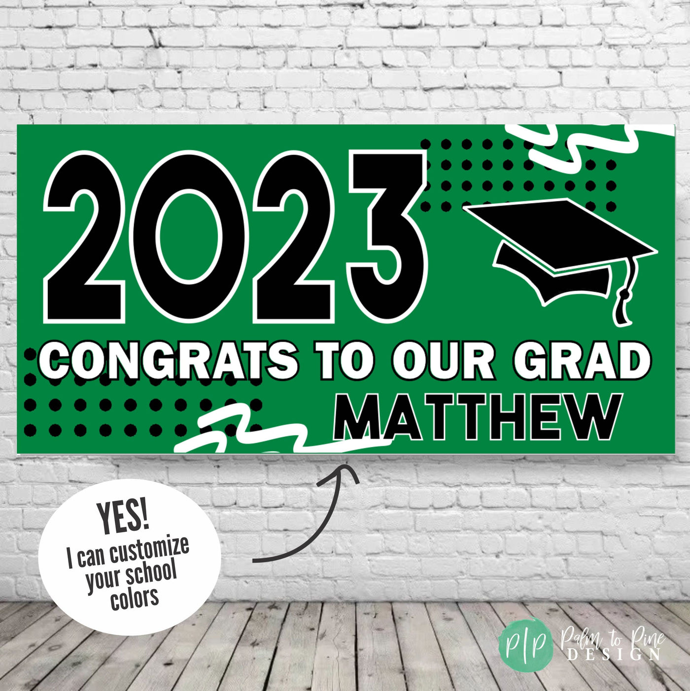 Graduation Banner, Graduation Sign, Graduation Yard Banner, Class of 2023 Graduation Decorations, High School Graduation Backdrop, College