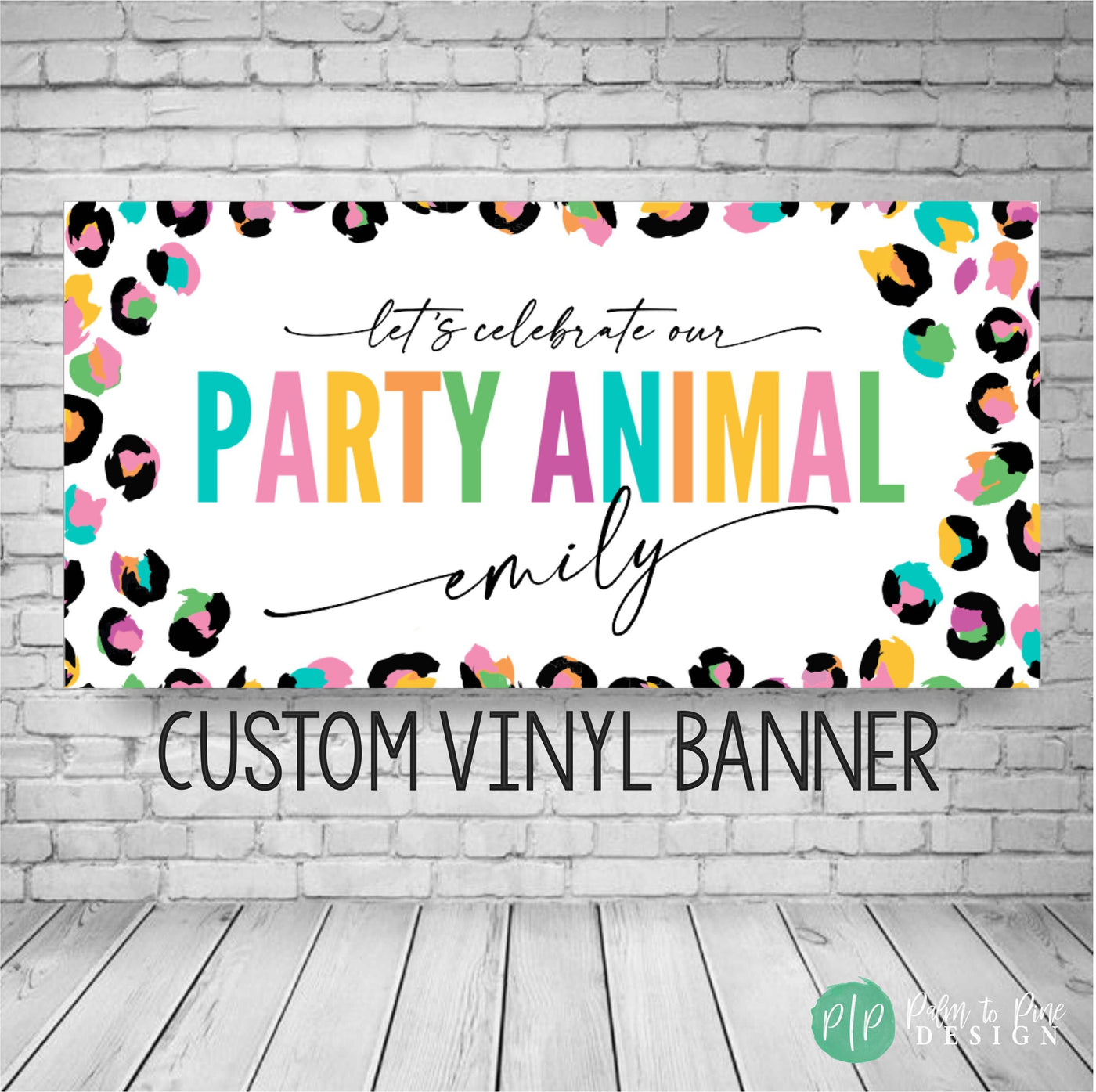 Party Animal Birthday, Jungle Birthday Backdrop, Party Animal Banner, Jungle Party Decor, Party Animal Decorations, Wild One Birthday Banner