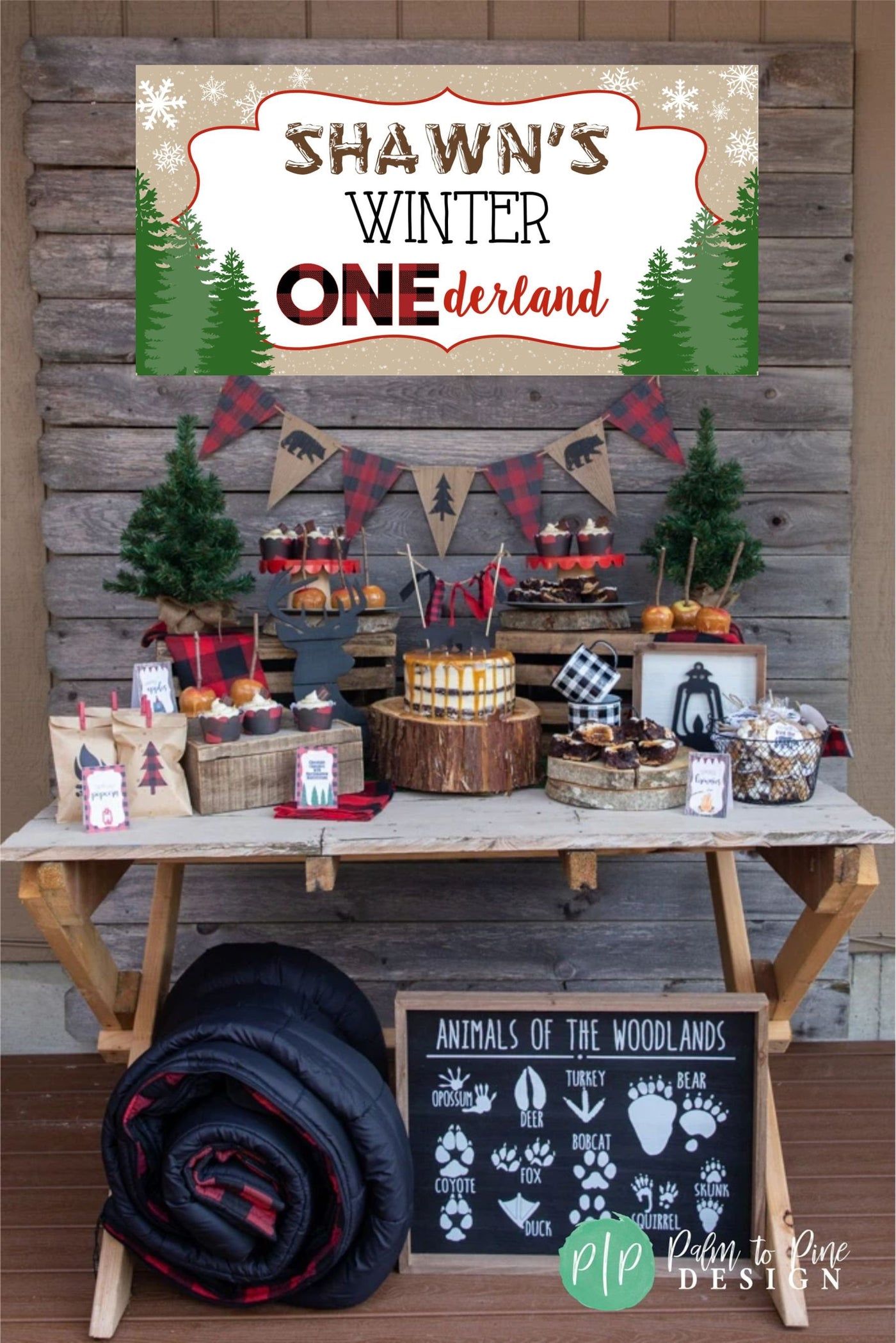 Winter Onederland Banner