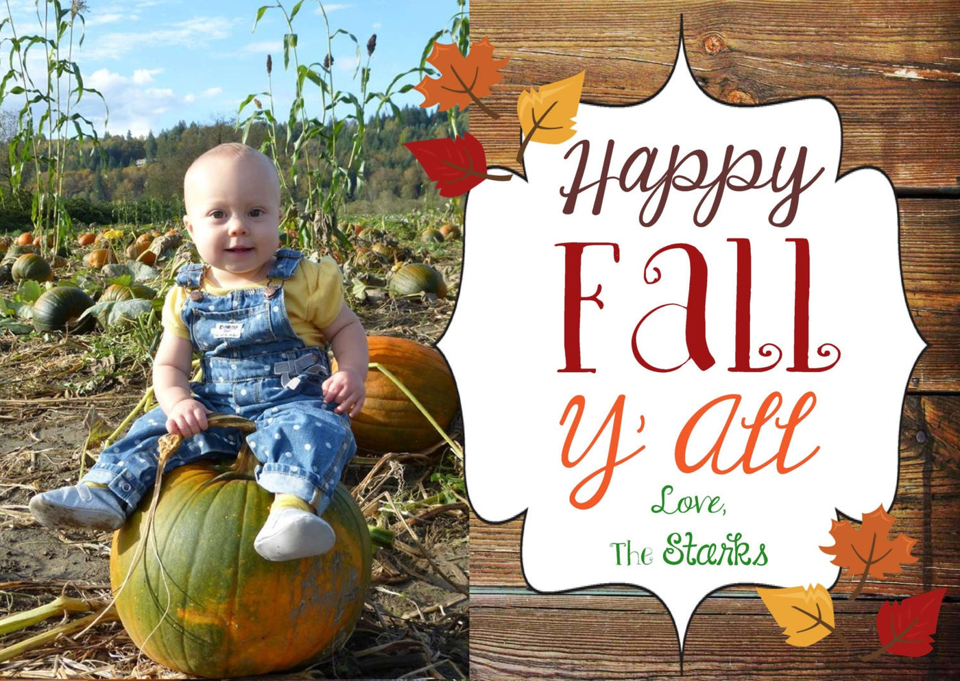 Happy Fall Yall Card